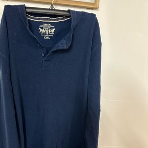 Men’s Xxxl Levi’s Shirt Work Wear Long Sleeve